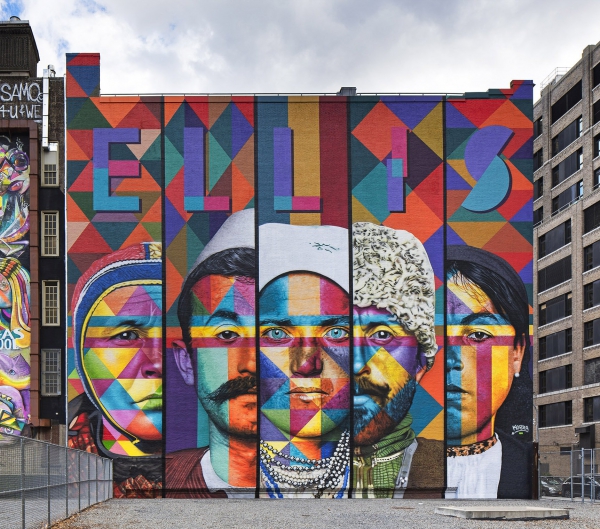 Eduardo Kobra 'finaliza' mural no Minhocão - ABC Agora